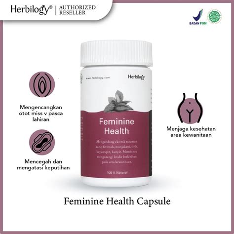 Jual Herbilogy Feminine Health Capsule Isi 60 Caps Untuk Keputihan