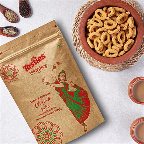 Buy Tasties Origins Chegodi Telugu Speciality Snacks Online At Best