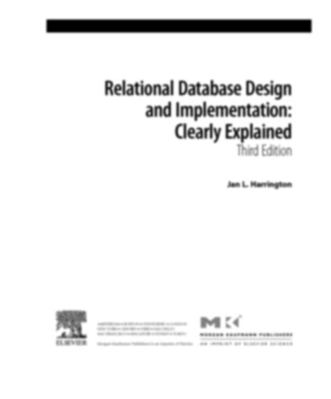 SOLUTION: Relational database design - Studypool