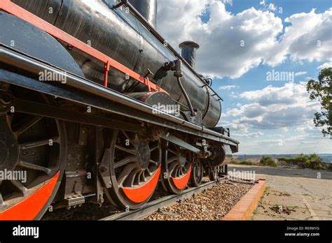 Classic Steam Locomotive Of The South African Railways On Display At