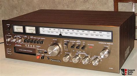 Gorgeous Vintage PANASONIC RA6600 AM FM Stereo Receiver with 8 Track Photo #386998 - Canuck ...