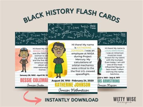 Black History Month Printables Mom Wife Busy Life