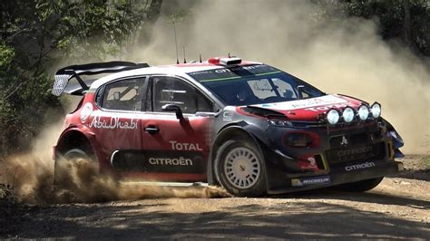 Test Sébastien Loeb Citroën C3 WRC 2017 on gravel by Jaume Soler