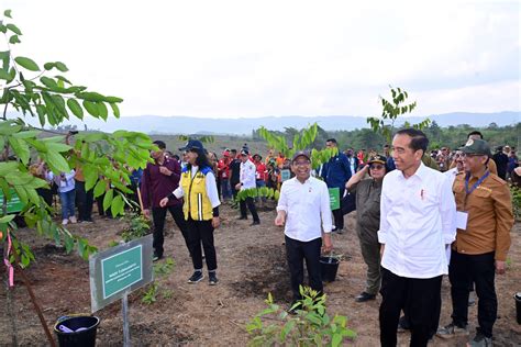 Sekretariat Kabinet Republik Indonesia Mulai Penghijauan Ikn