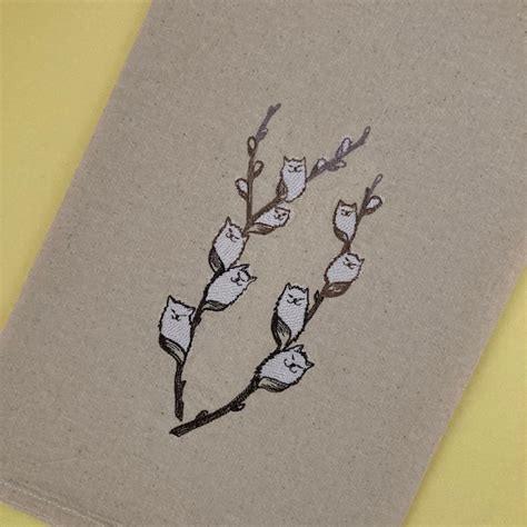 Pussy Willow Branch Etsy