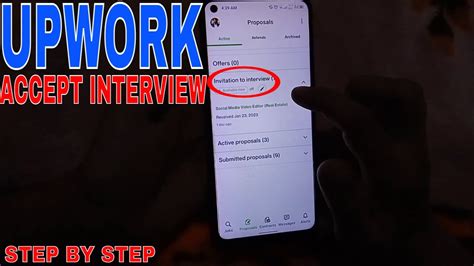 How To Accept Interview Invitation On Upwork 🔴 Youtube