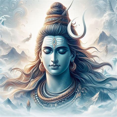 Premium Photo Lord Shiva 3d Wallpaper Banner Mahadev Ai Generated