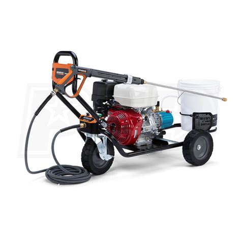 Generac 8872 Pro Xc 4000 Psi Gas Cold Water Pressure Washer W Cat Pump And Honda Gx Engine