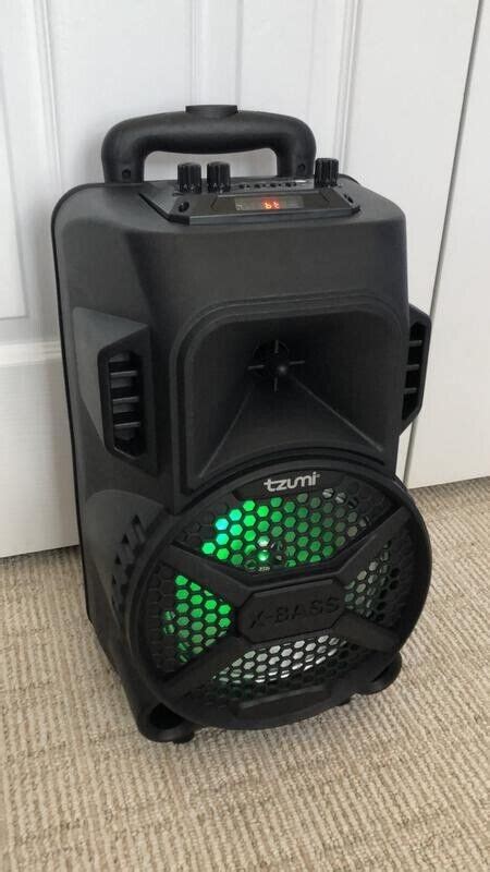 Party Speaker Megabass Led Jobsite Speaker Rechargeable Bluetooth With