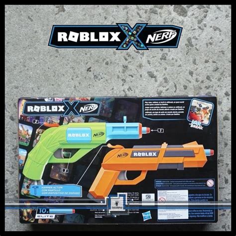 Jual Nerf Roblox Jailbreak Armory Blaster 2 Pack Exclusive Vitrual