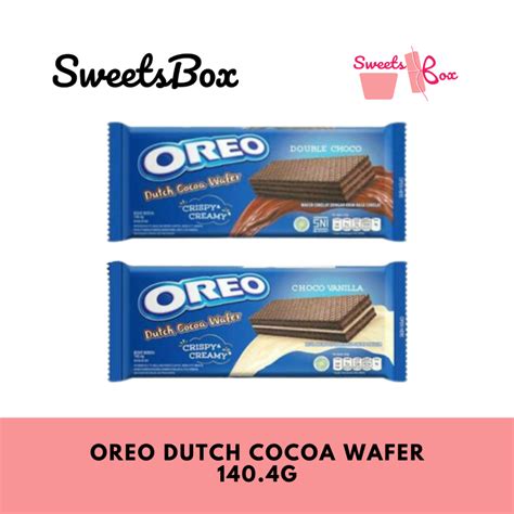 Sweetsbox Oreo Dutch Cocoa Wafer Wafer Double Choco Wafer Choco