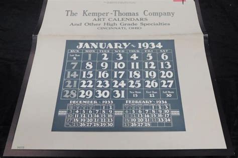 Lot Vintage 1934 The Kemper Thomas Company Keedy Studio Mothers