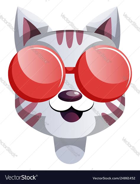 Cartoon Cat With Sunglasses