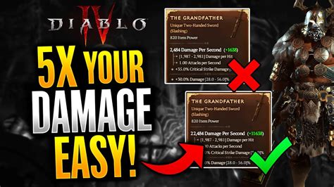 Diablo 4 Avoid Making These Huge Gearing Mistakes 5x Your Damage