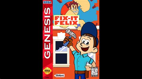 Fix It Felix Jr Sega Megadrive Genesis YouTube