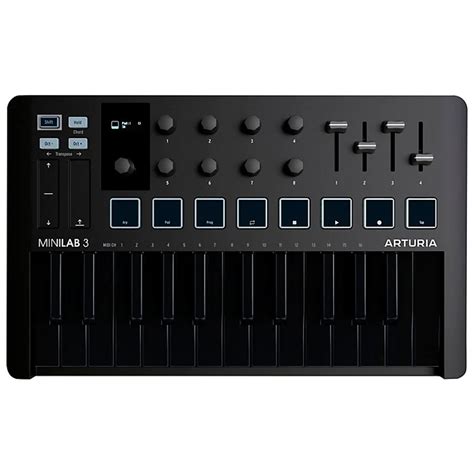 Arturia Minilab Mk Deep Black Midi Keyboard Key