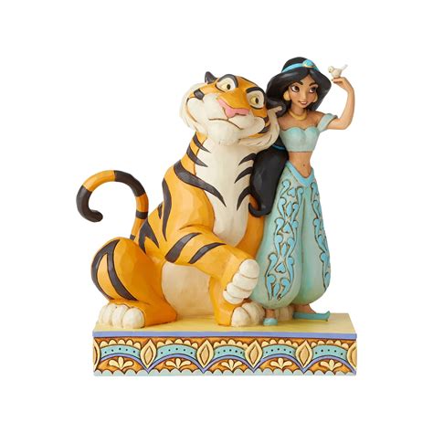 Jim Shore Disney Traditions: Jasmine and Rajah Figurine – Sparkle Castle