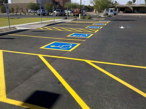 Deluxe Service Company Painting Parking Lot Striping