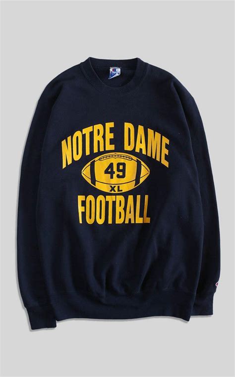 Vintage Notre Dame Football Sweatshirt | Urban Outfitters