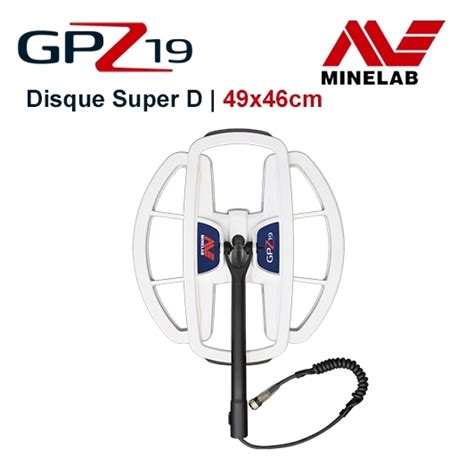 Grand Disque Gpz De X Cm Pour Le D Tecteur Minelab