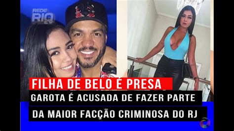 Filha Do Cantor Belo É Presa No Rj Youtube