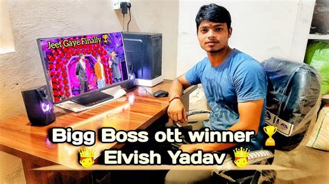 Finally Elvish Yadav Bigg Boss Ott Jeet Hi Gye ElvishYadavVlogs YouTube