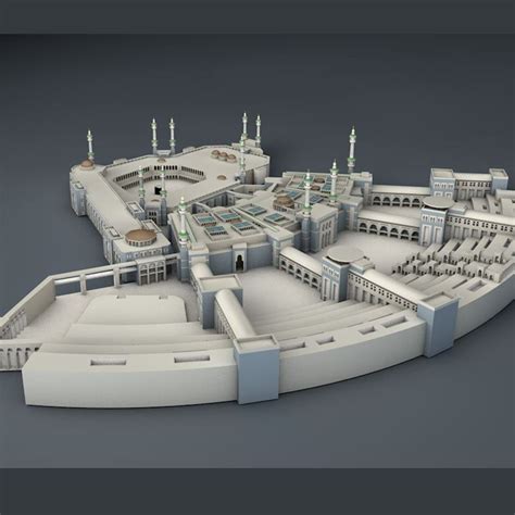 Masjid al-Haram 3D Model $200 - .obj .fbx .unknown - Free3D