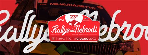 Definito Il Rally Dei Nebrodi Del E Giugno Rally Dei Nebrodi