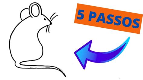 Passos Para Desenhar Um Rato Passo A Passo F Cil How To Draw A