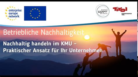 Webinar Resilienz Webinarreihe Nachhaltig Handeln Im KMU Praktische