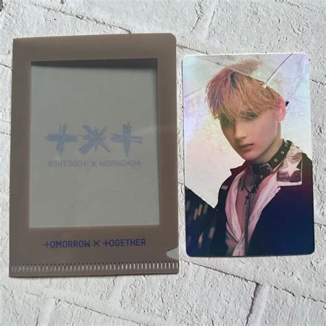 Jual Ready Stock Official Photocard Album Weverse Wv Freefall Txt