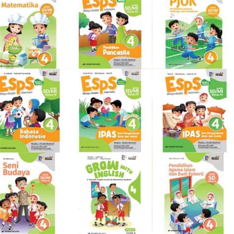 Jual Garansi Terbaru Buku Erlangga Kurikulum Merdeka Sd Kelas