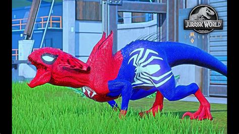 Spiderman Alien Indoraptor Vs Megalorex Vs Ultimasaurus Indominus Rex