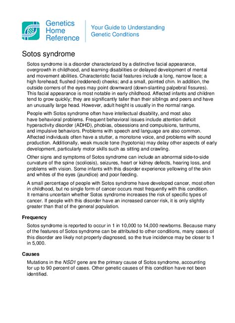 sotos syndrome