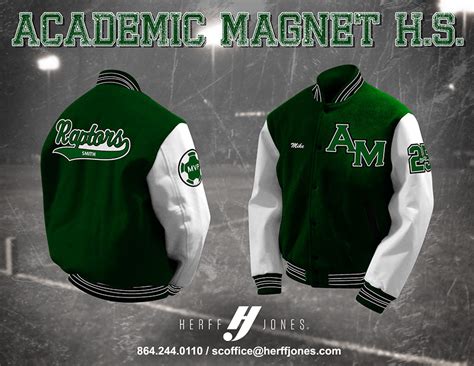 Academic Magnet High School Letter Jacket - Herff Jones Jacket Shop