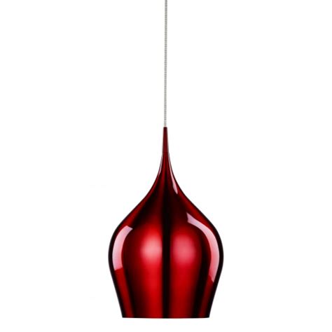 Searchlight Vibrant Lt Red Pendant Dia Cm Re Uk