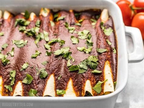 Black Bean And Avocado Enchiladas Budget Bytes