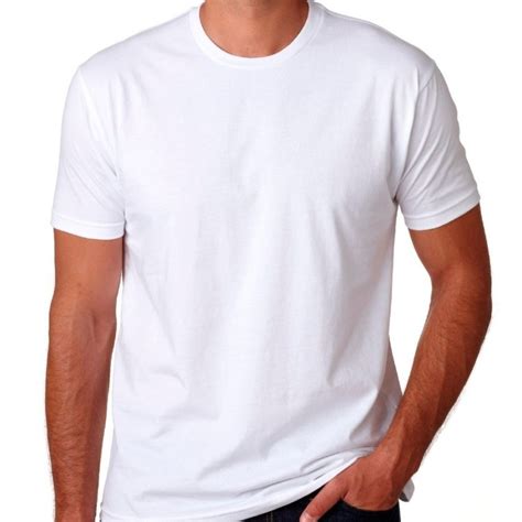 Camiseta Branca Básica Masculina Algodão Conforto Shopee Brasil