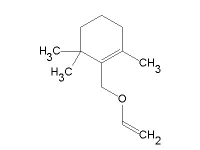 2 6 6 Trimethyl 1 Cyclohexen 1 Yl Methyl Vinyl Ether C12H20O