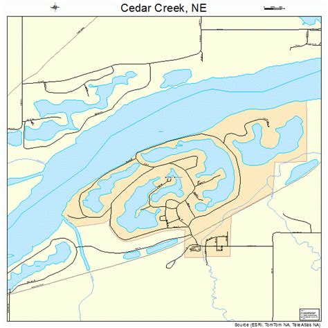 Cedar Creek Park Map