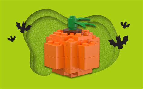 Build a LEGO® pumpkin for Halloween | LEGO.com for families