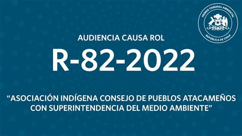 R 82 2022 Asociación Indígena Consejo de Pueblos Atacameños con SMA