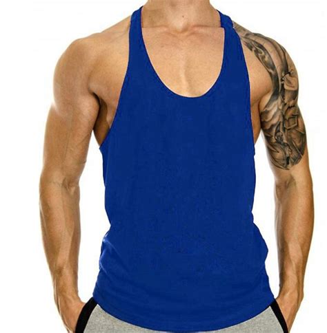 Hippolo Débardeur De Sportgymfitness Pour Homme En Coton Robuste Débardeurs Fantaisie