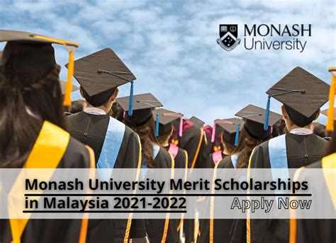 Monash University Merit Scholarships in Malaysia 2021-2022 ...