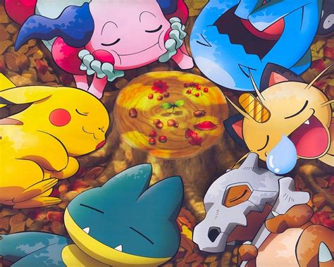 Pokemon Autumn Wallpapers - Top Free Pokemon Autumn Backgrounds ...