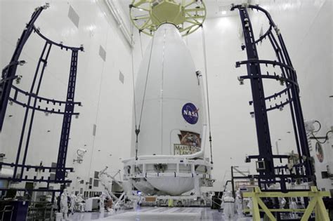 Spaceflight Now Atlas Gallery Payload Transporter Ready To Move Msl