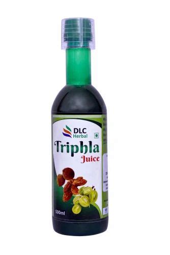 Dlc Herbal Organic Triphala Juice 500 Ml Packaging Type Bottle At Rs