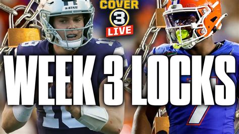 Week Locks Best Tips Odds For College Football Sports Betting