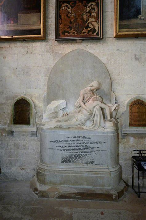 Memorial To Percy Bysshe Shelley Art Uk