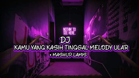 DJ KAMU YANG KASIH TINGGAL MELODY ULAR MASHUP LAMIS MENGKANE VIRAL